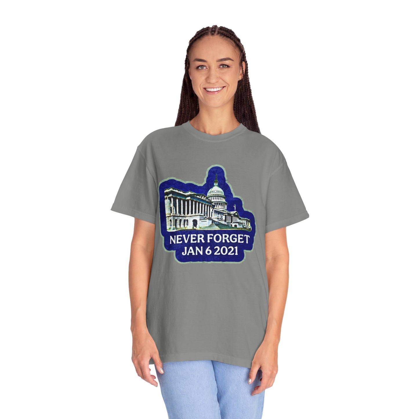 Never Forget - Unisex Garment-Dyed Tee for Activists