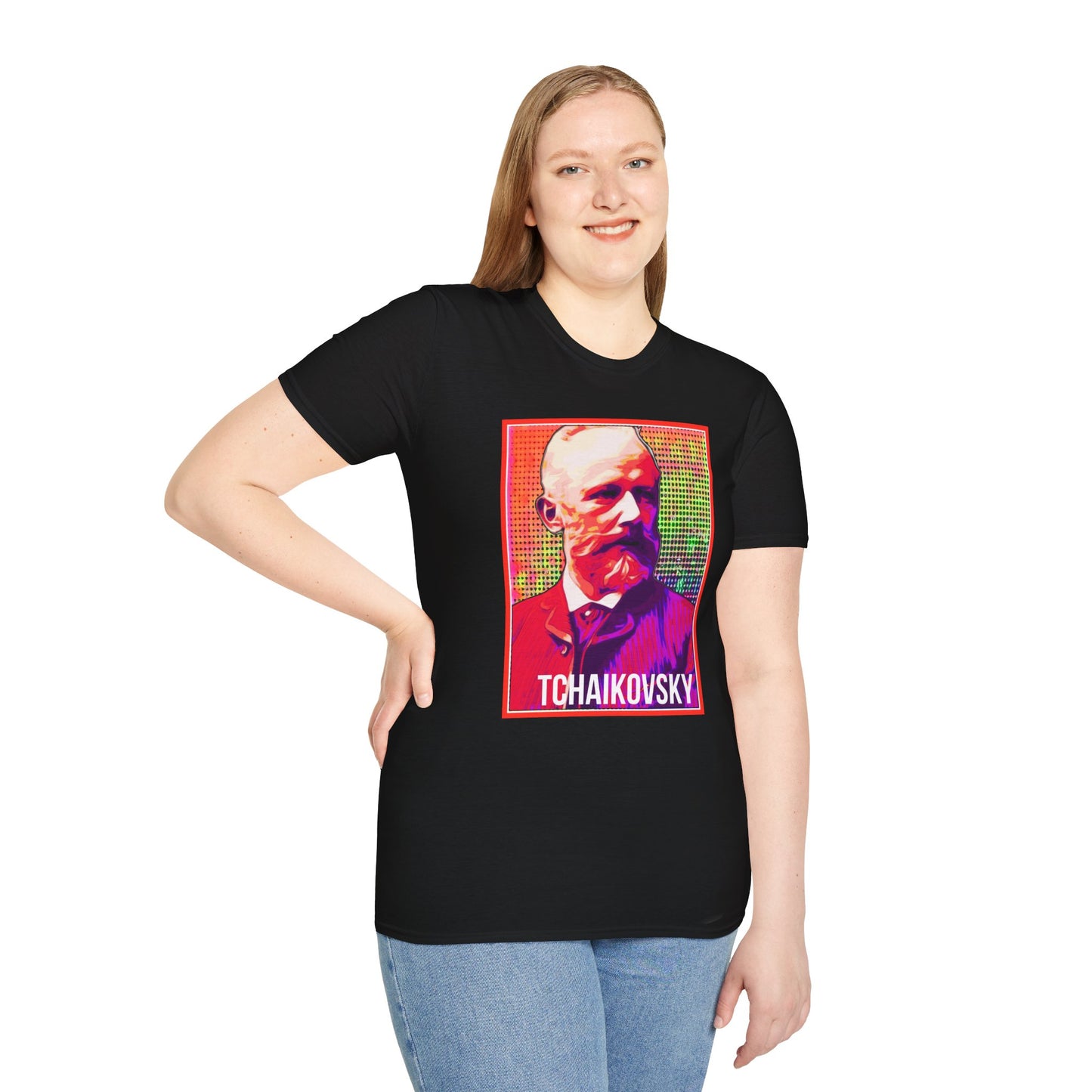 Tchaikovsky Unisex Softstyle T-Shirt - Perfect for Music Lovers