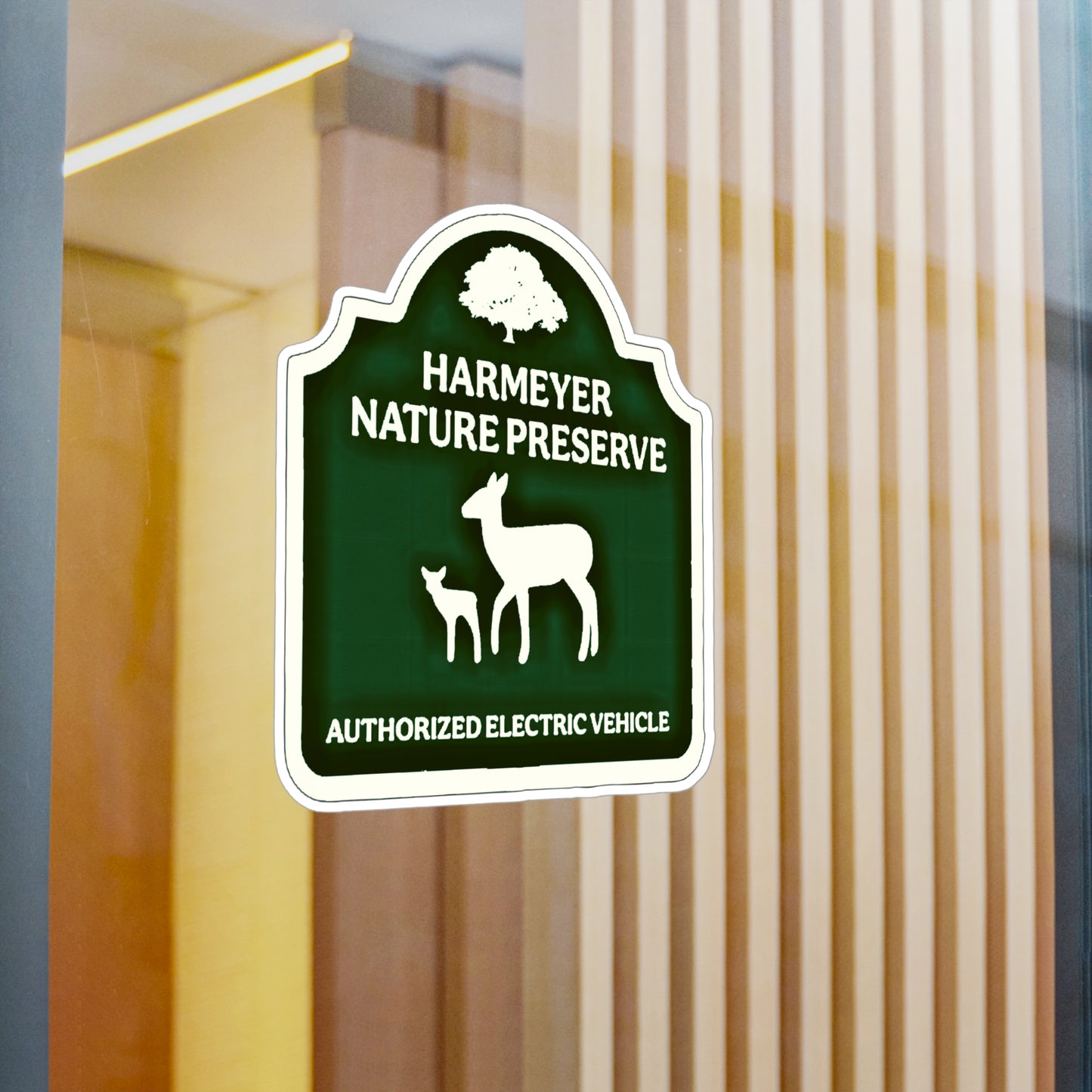 Nature Preserve Vinyl Decals | Eco-Friendly Stickers for Car Windows, Home Decor, Laptop, Gifts for Nature Lovers, Outdoor Enthusiasts