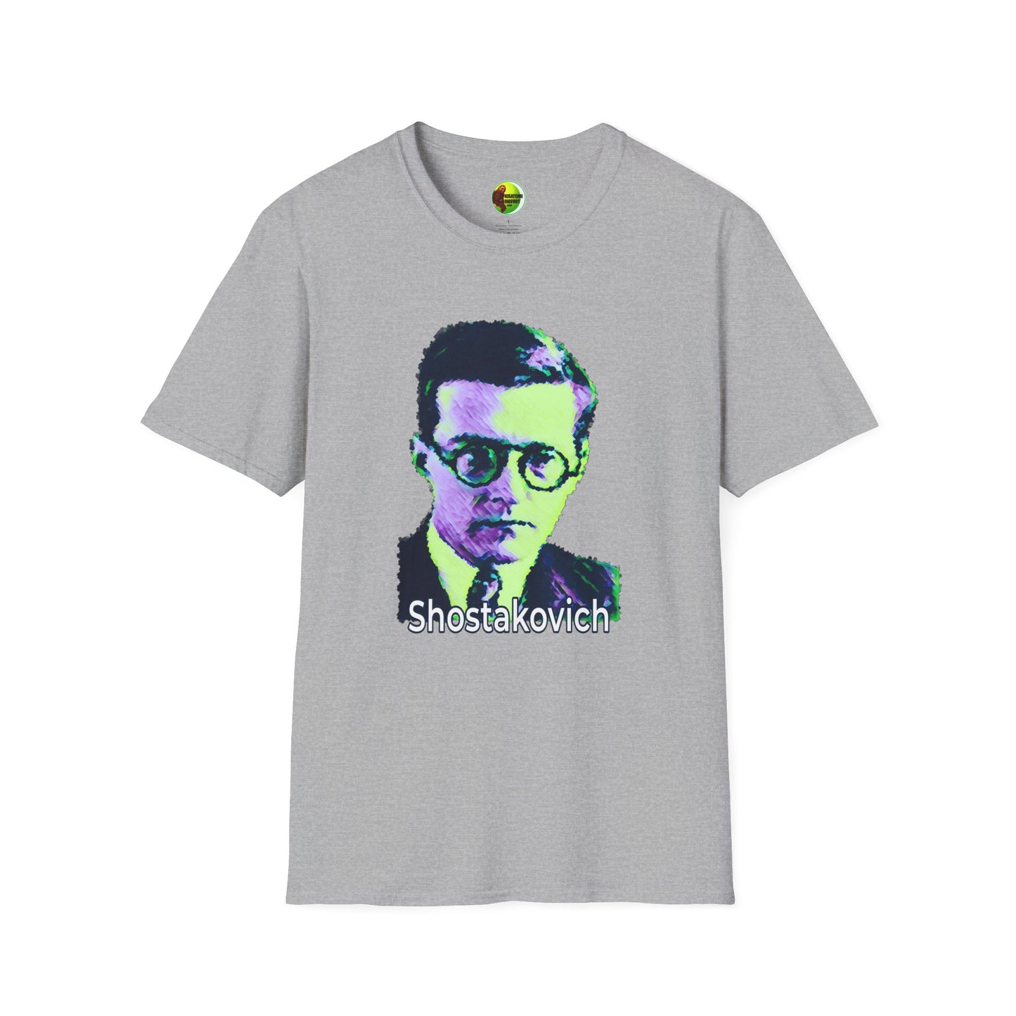 Shostakovich Unisex Softstyle T-Shirt - Perfect for Music Lovers