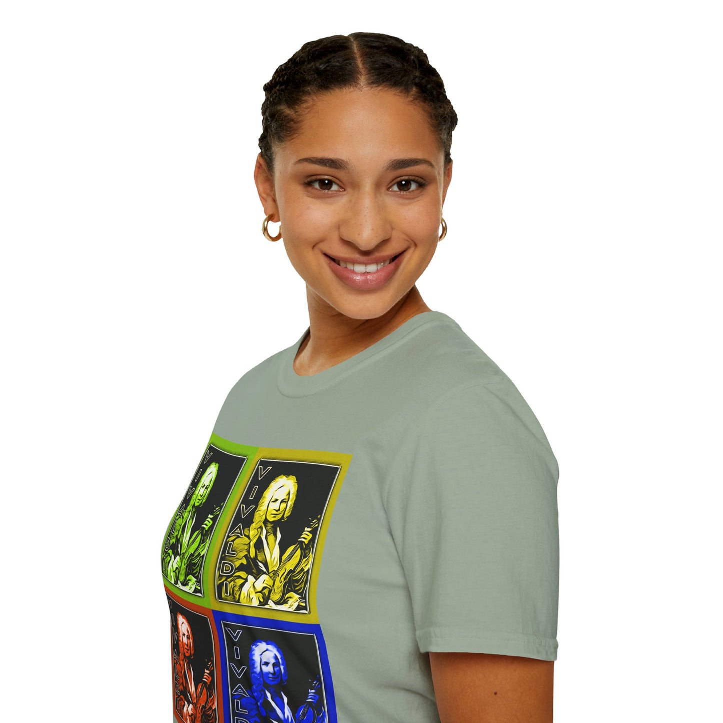 Vivaldi Unisex Softstyle T-Shirt - Perfect for Music Lovers