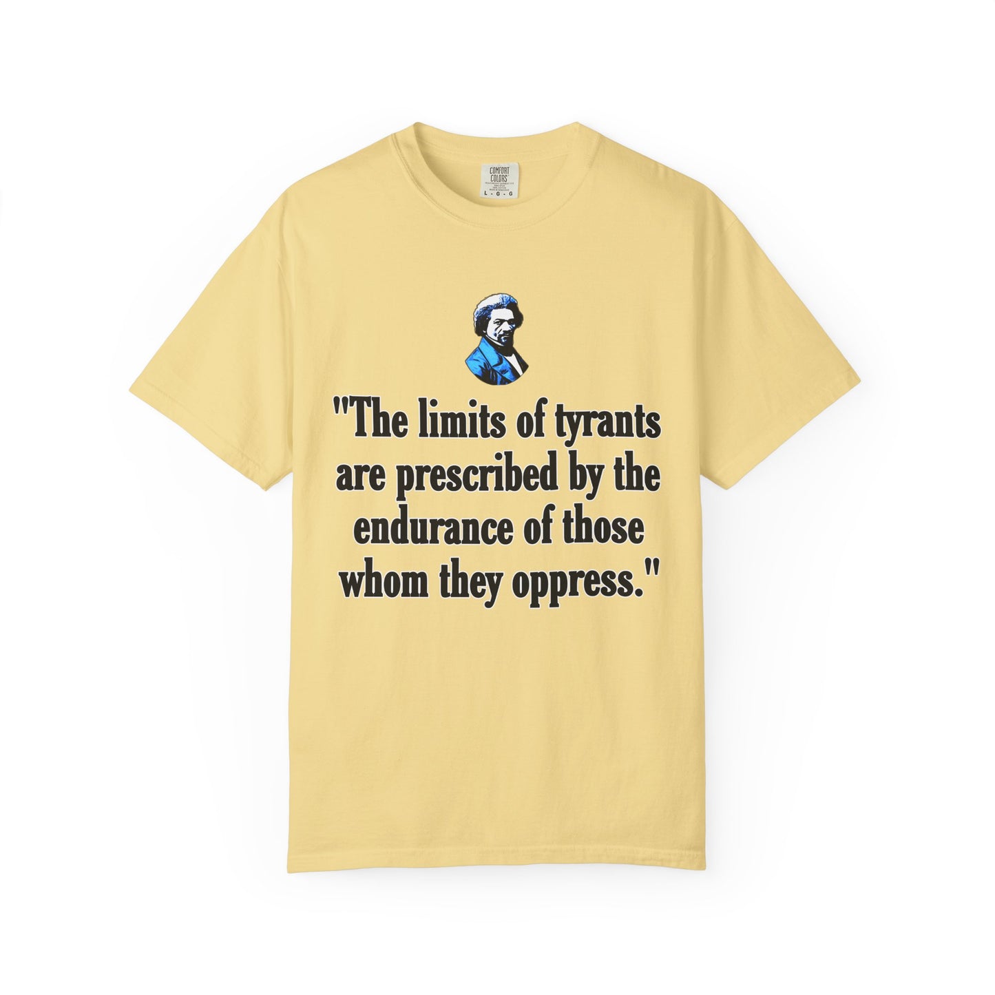 FREDERICK DOUGLASS Unisex Garment-Dyed Tee for Activists