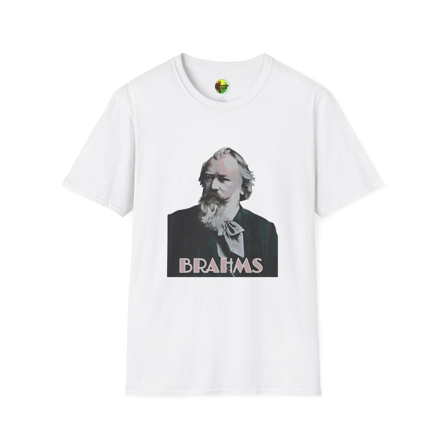 Brahms Unisex Softstyle T-Shirt - Perfect for Music Lovers