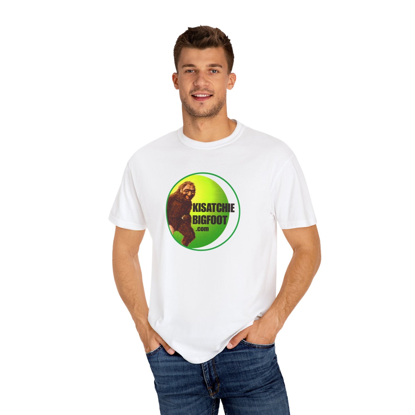 "Kisatchie Bigfoot" T-Shirt - Unisex Garment-Dyed Tee