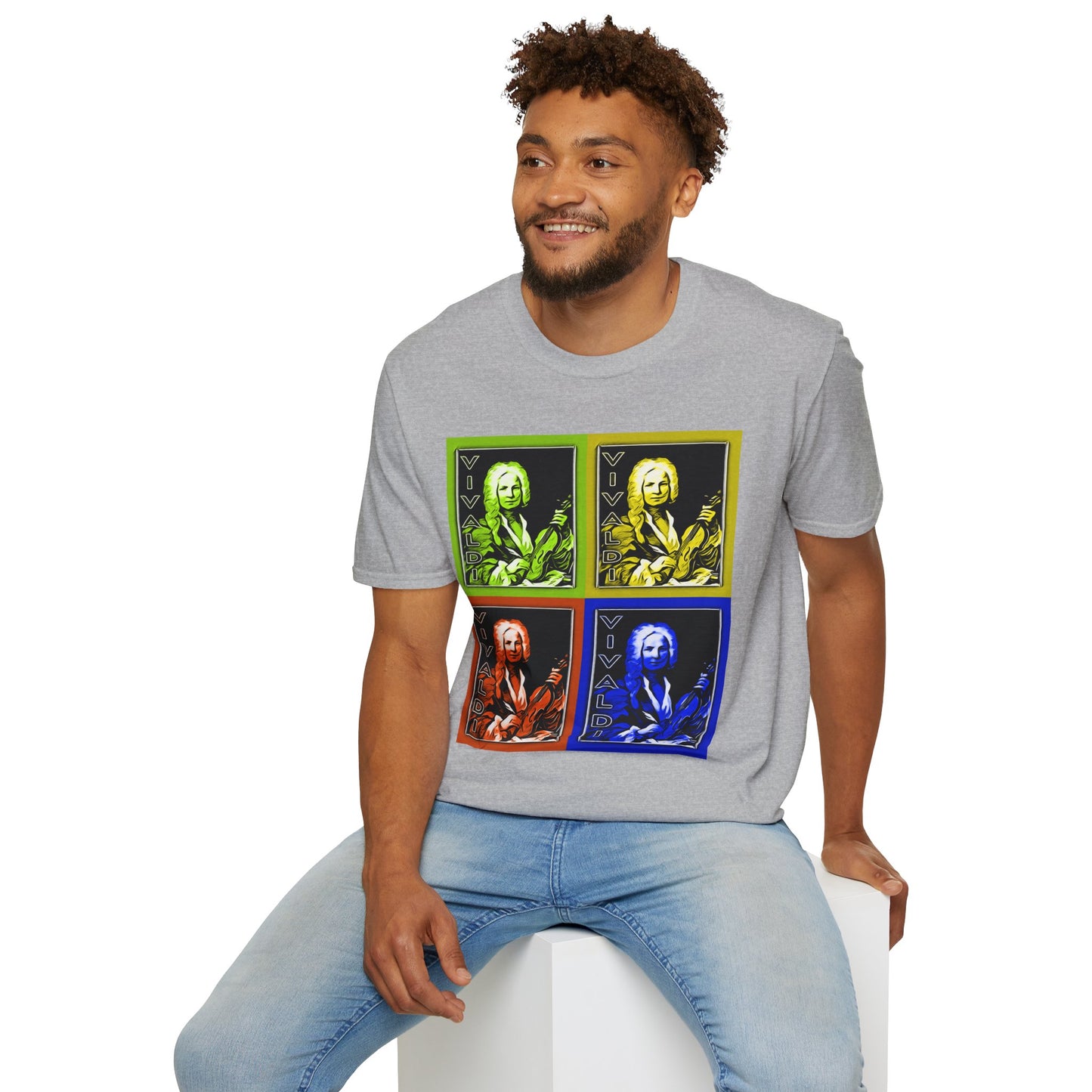 Vivaldi Unisex Softstyle T-Shirt - Perfect for Music Lovers