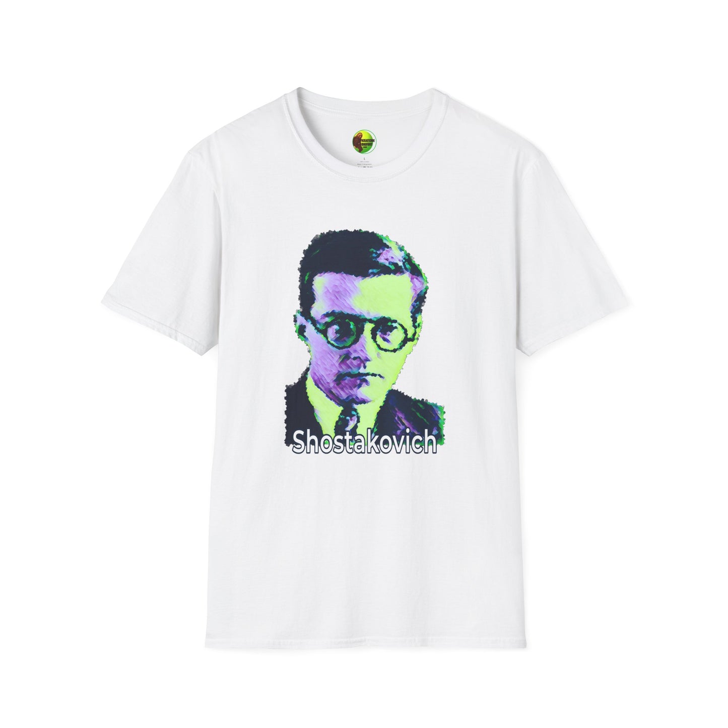 Shostakovich Unisex Softstyle T-Shirt - Perfect for Music Lovers