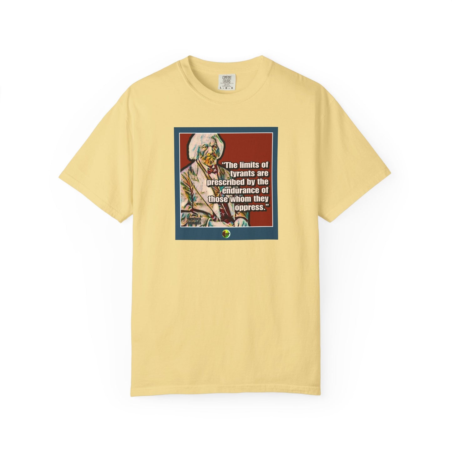 Frederick Douglass T-Shirt - Unisex Garment-Dyed Tee for Activists