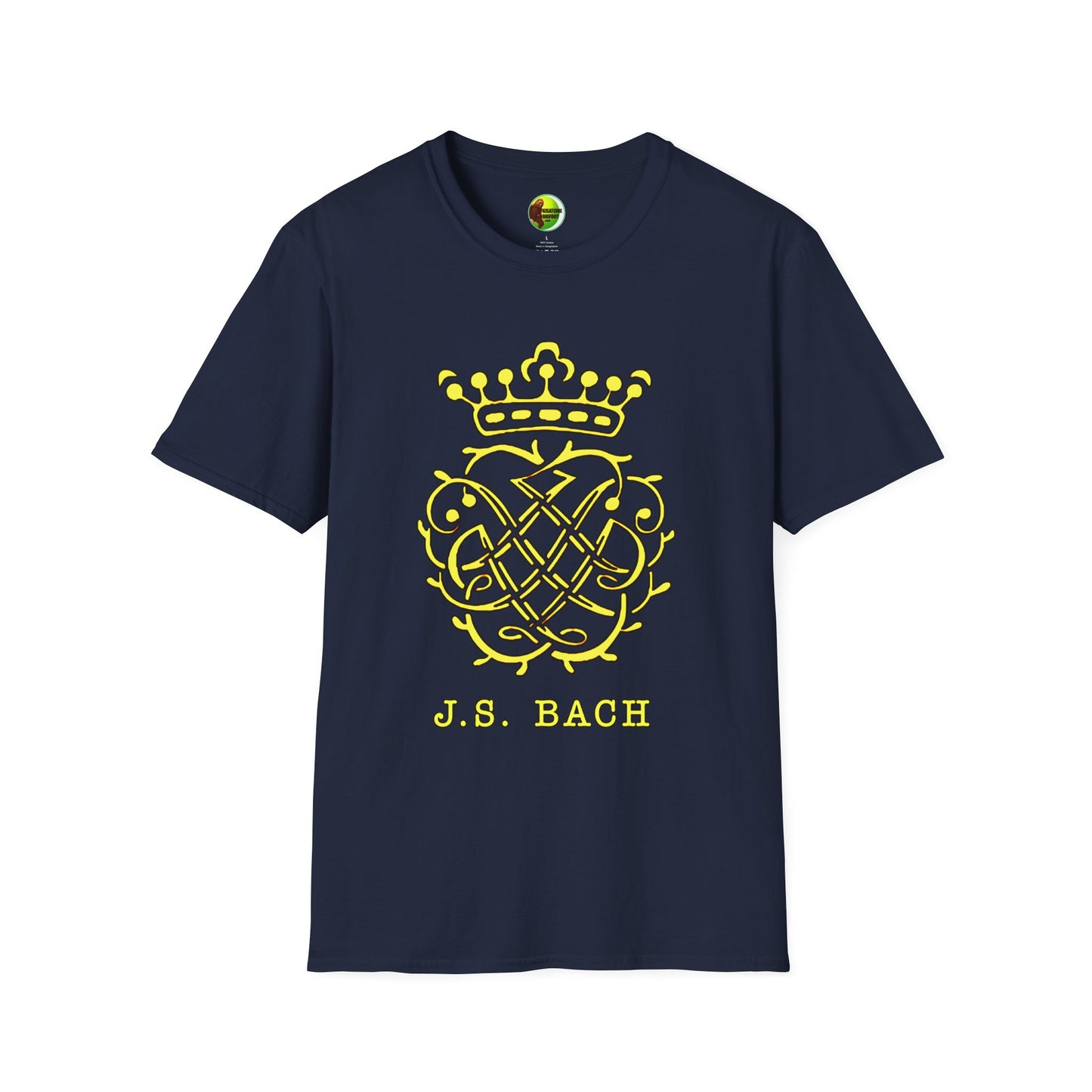 Bach Unisex Softstyle T-Shirt - Perfect for Music Lovers
