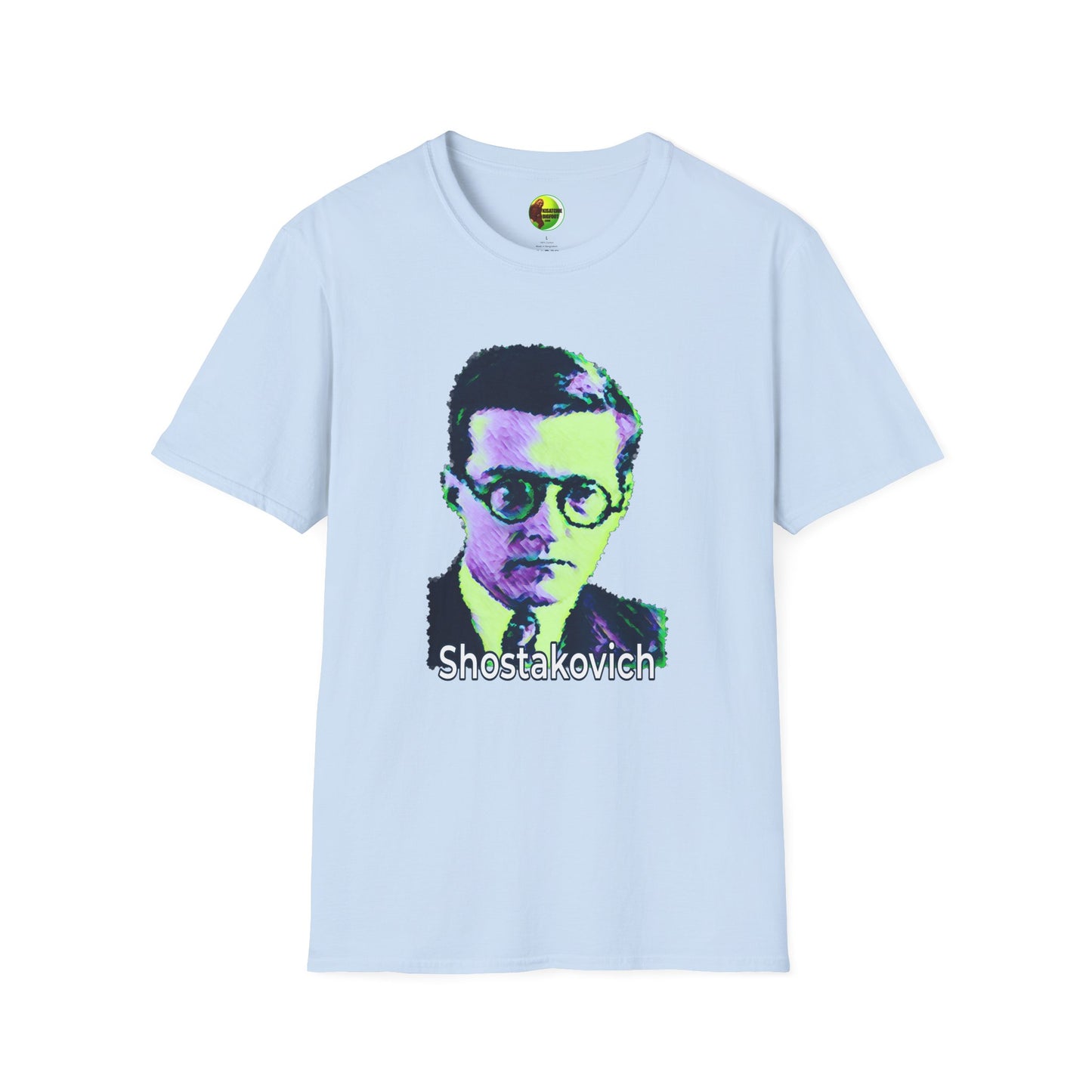 Shostakovich Unisex Softstyle T-Shirt - Perfect for Music Lovers