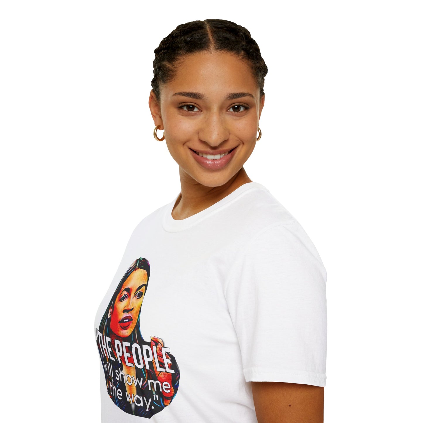 AOC: THE PEOPLE Unisex Softstyle T-Shirt