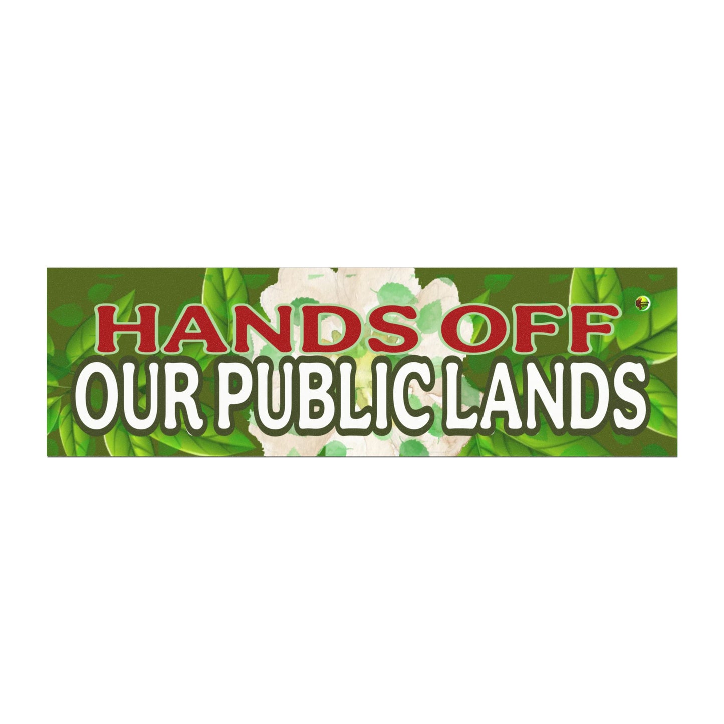 HANDS OFF PUBLIC LANDS Car Magnets
