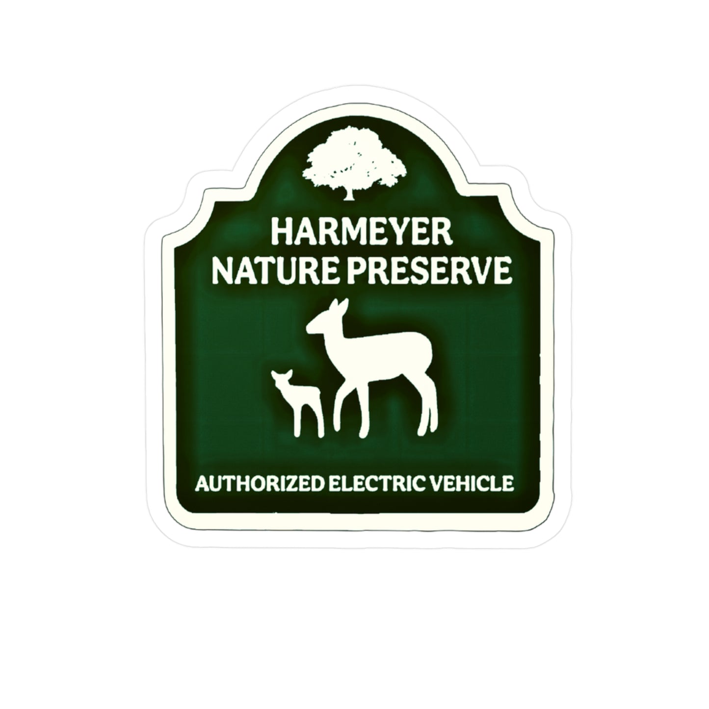 Nature Preserve Vinyl Decals | Eco-Friendly Stickers for Car Windows, Home Decor, Laptop, Gifts for Nature Lovers, Outdoor Enthusiasts