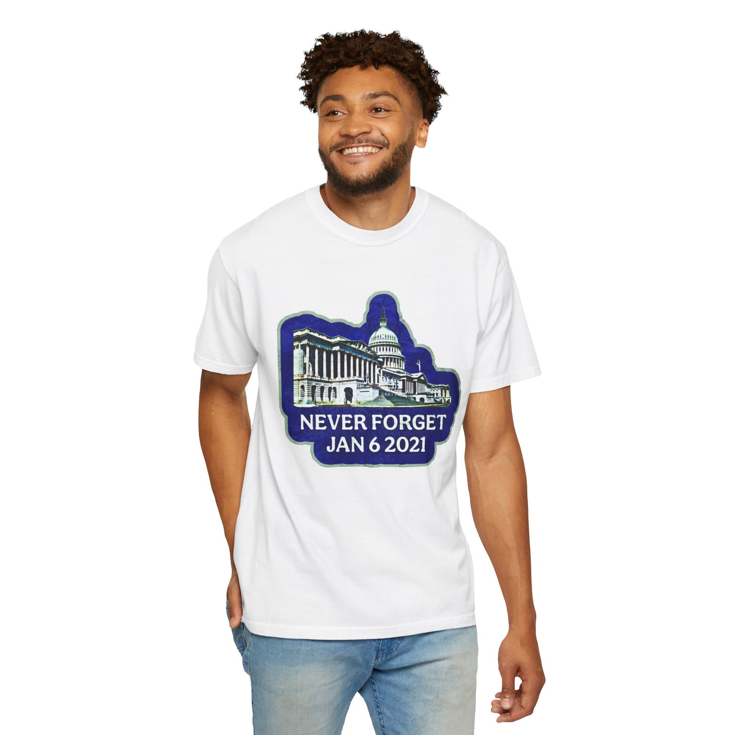 Never Forget - Unisex Garment-Dyed Tee for Activists