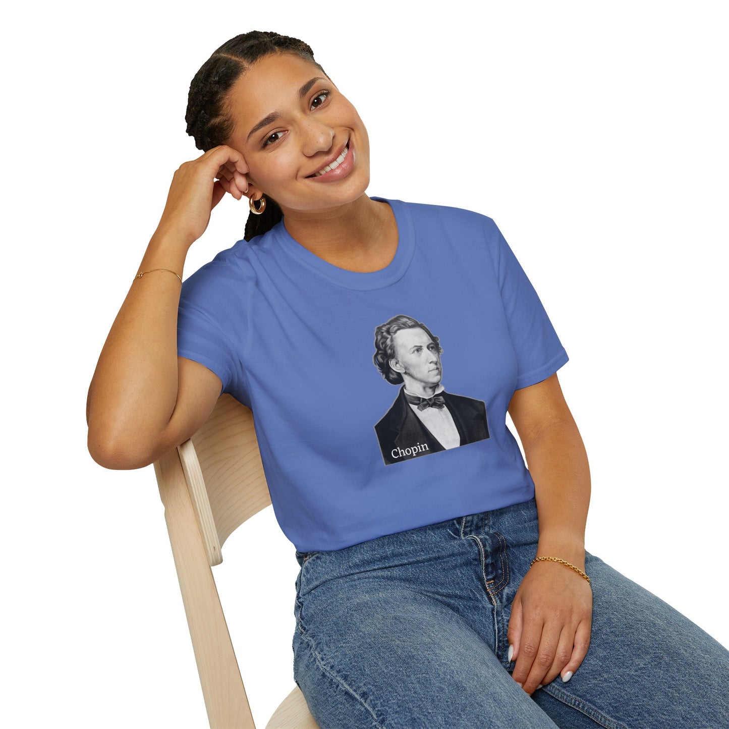 Chopin Unisex Softstyle T-Shirt - Perfect for Music Lovers