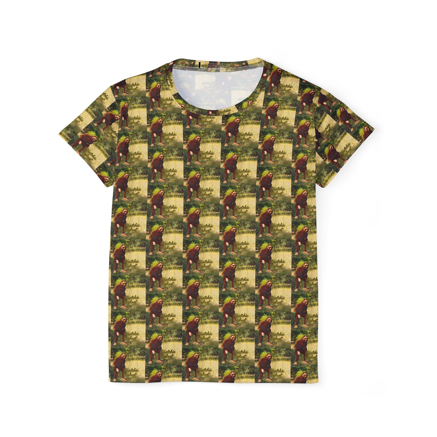 Kisatchie Bigfoot Women's Sports Jersey — Bigfoot Graphic All-Over Print