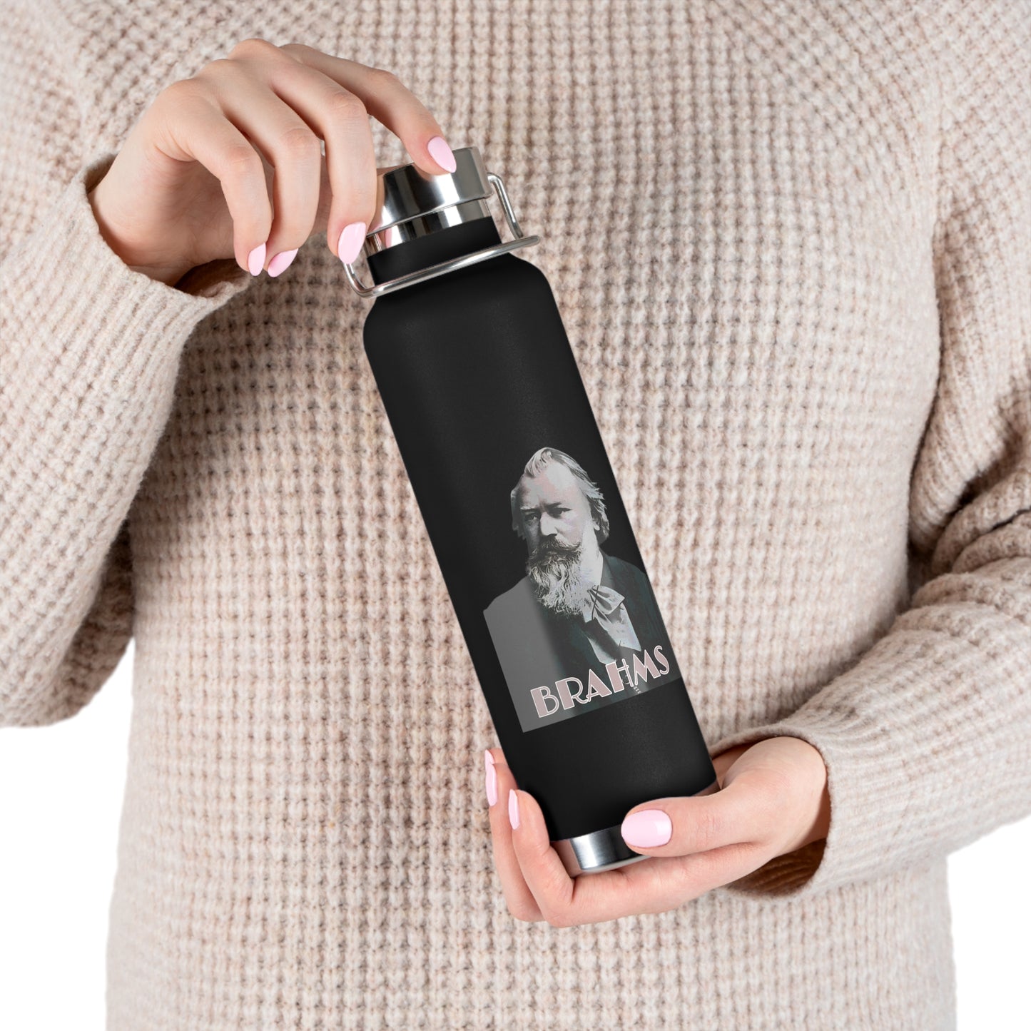 Brahms Copper Vacuum Insulated Bottle, 22oz