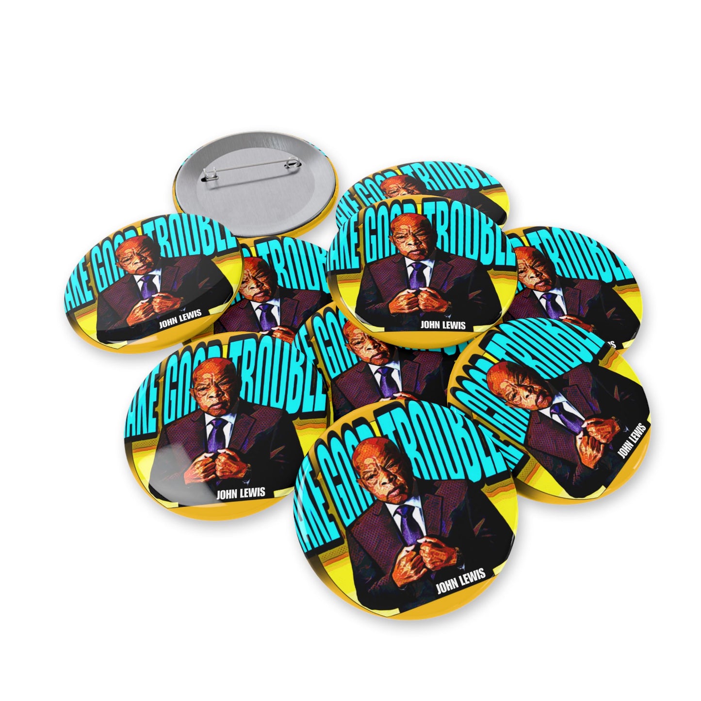 Make Good Trouble Buttons