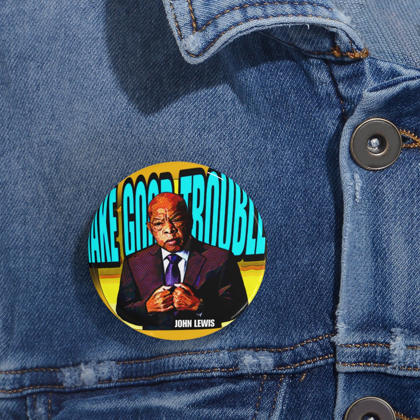 Make Good Trouble Buttons