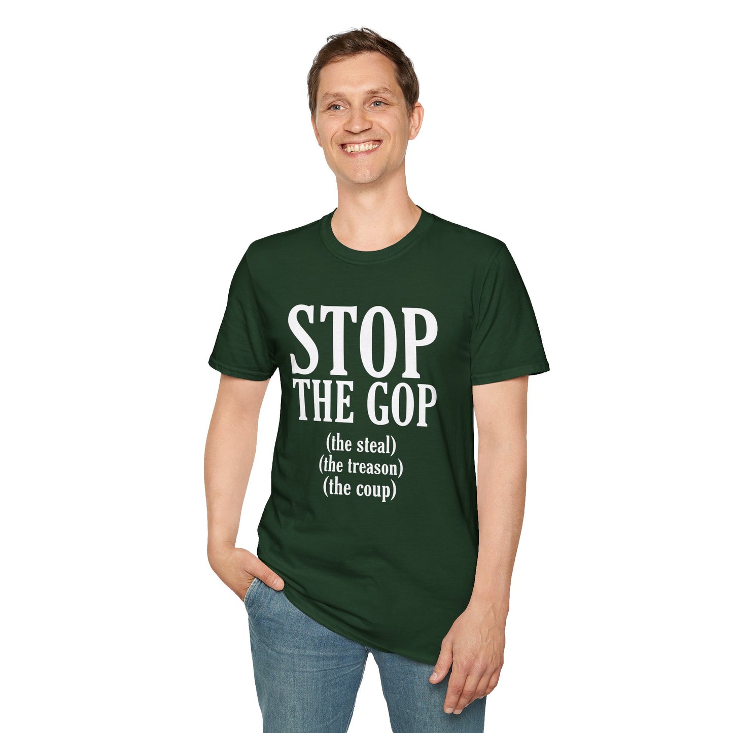 Stop the GOP Unisex Softstyle T-Shirt