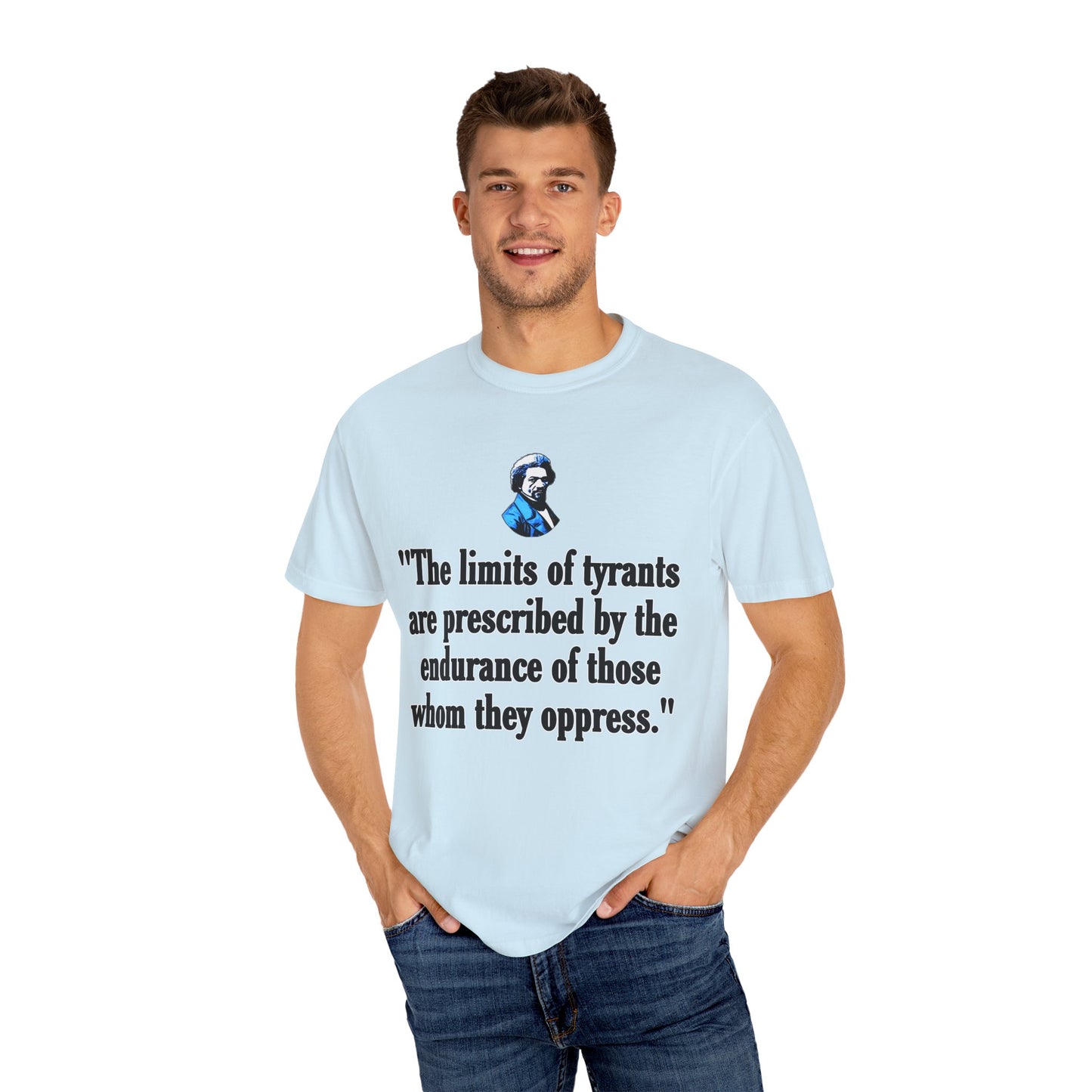 FREDERICK DOUGLASS Unisex Garment-Dyed Tee for Activists