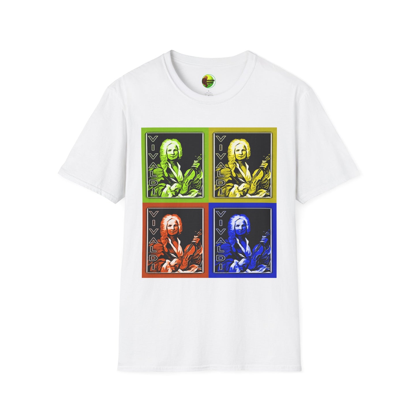 Vivaldi Unisex Softstyle T-Shirt - Perfect for Music Lovers