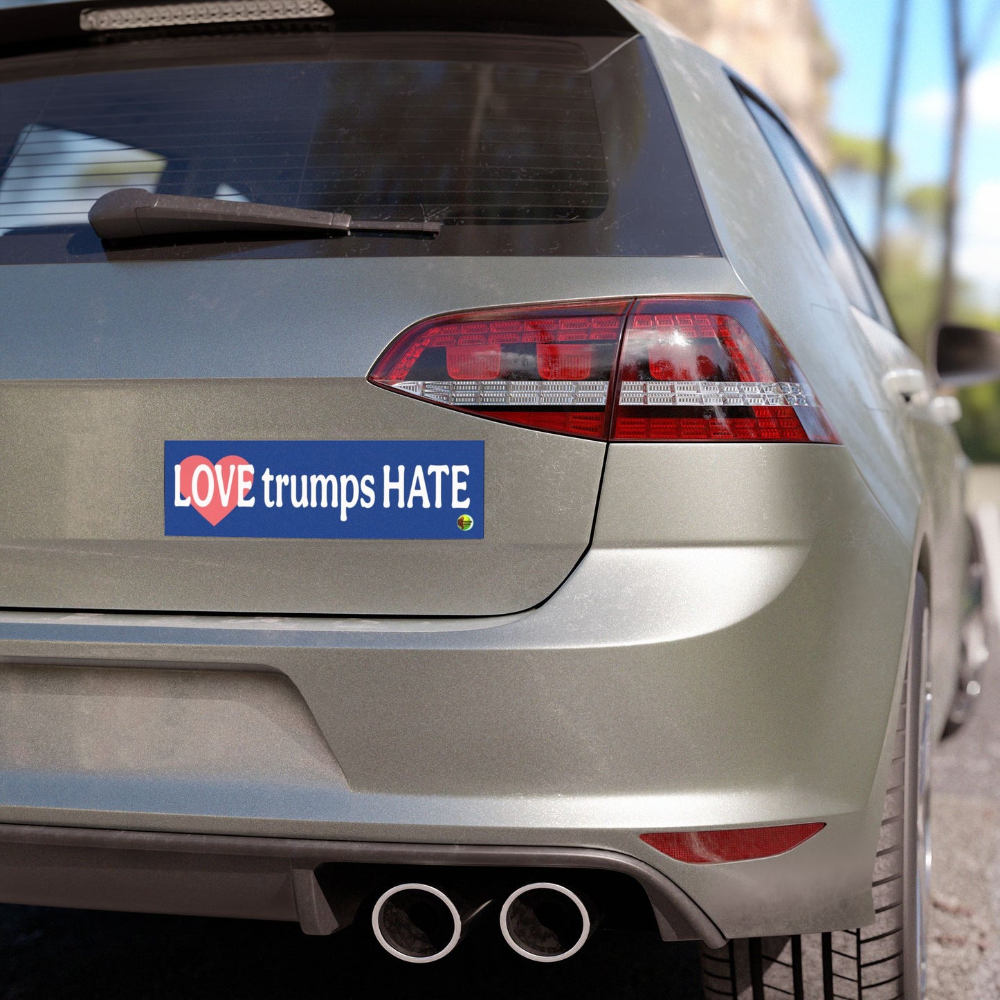 Love trumps Hate Car Magnets