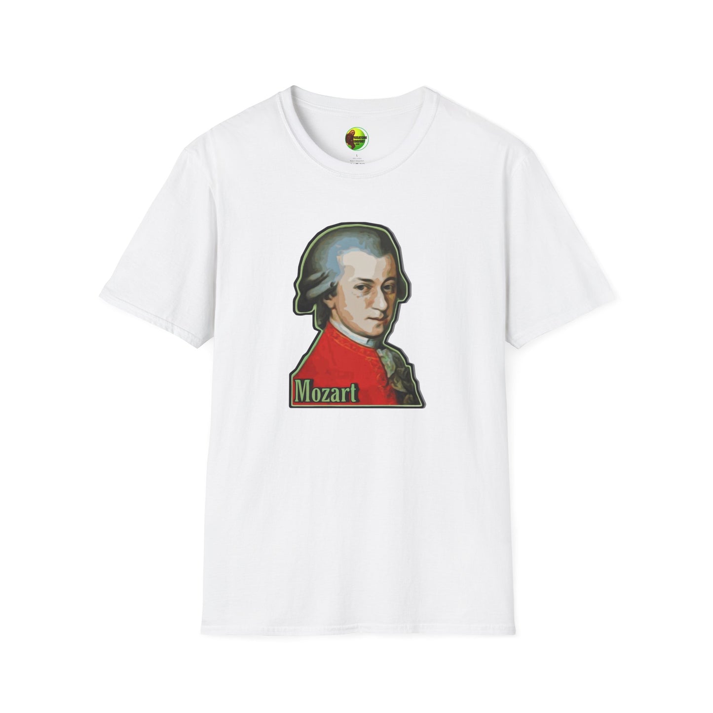Mozart Unisex Softstyle T-Shirt - Perfect for Music Lovers