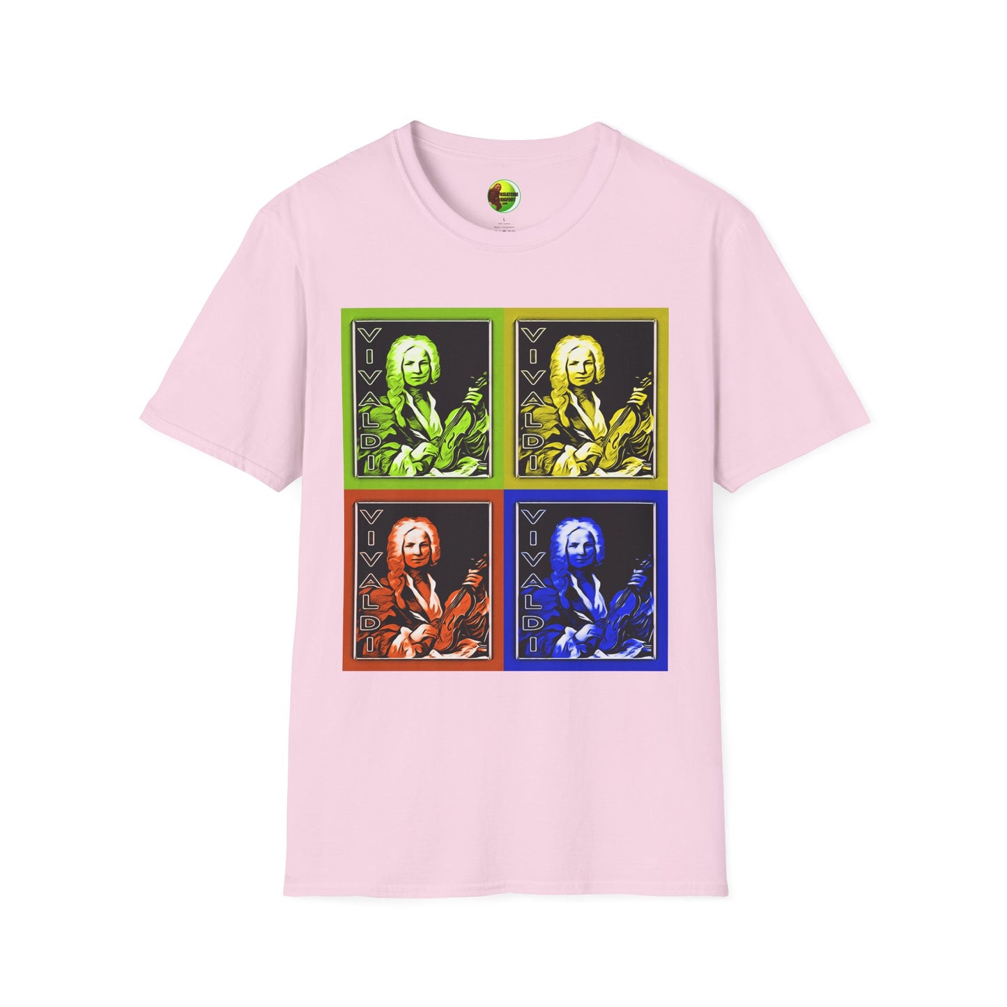 Vivaldi Unisex Softstyle T-Shirt - Perfect for Music Lovers