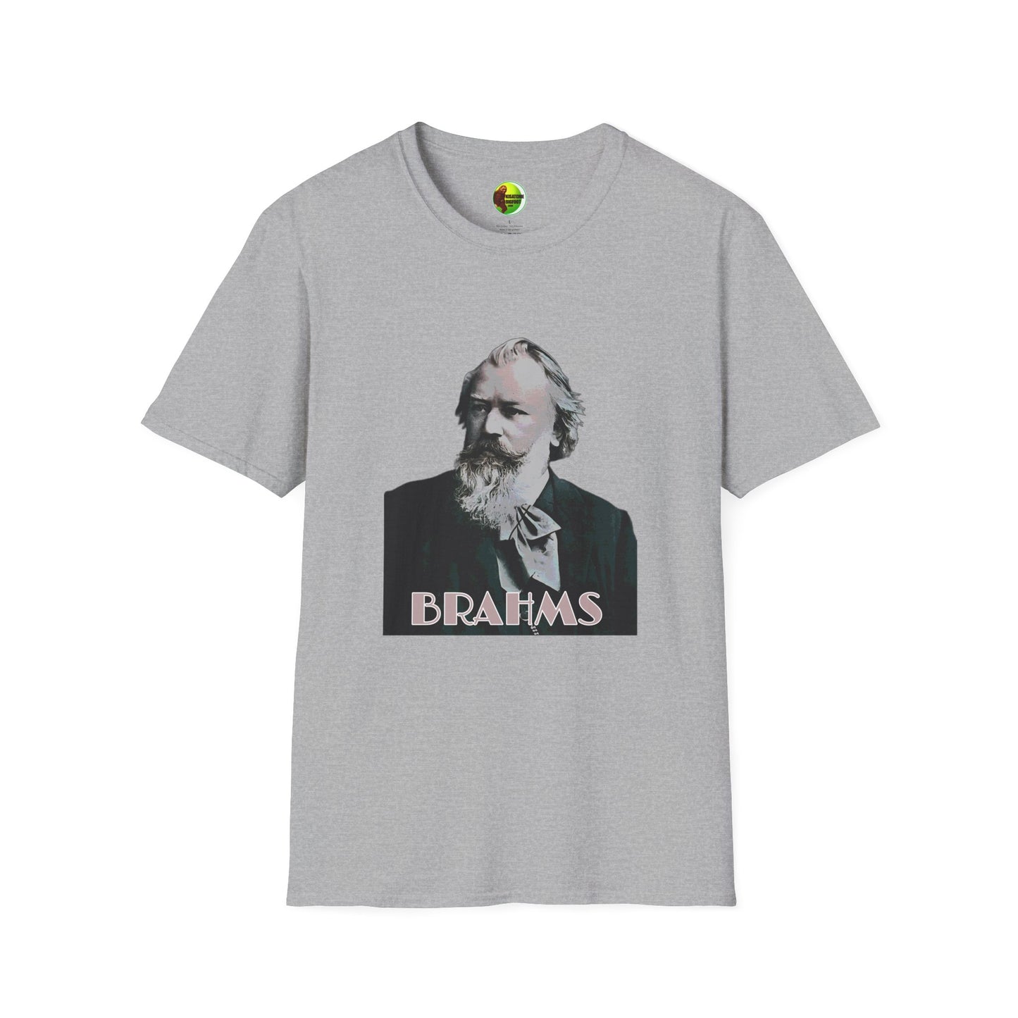 Brahms Unisex Softstyle T-Shirt - Perfect for Music Lovers
