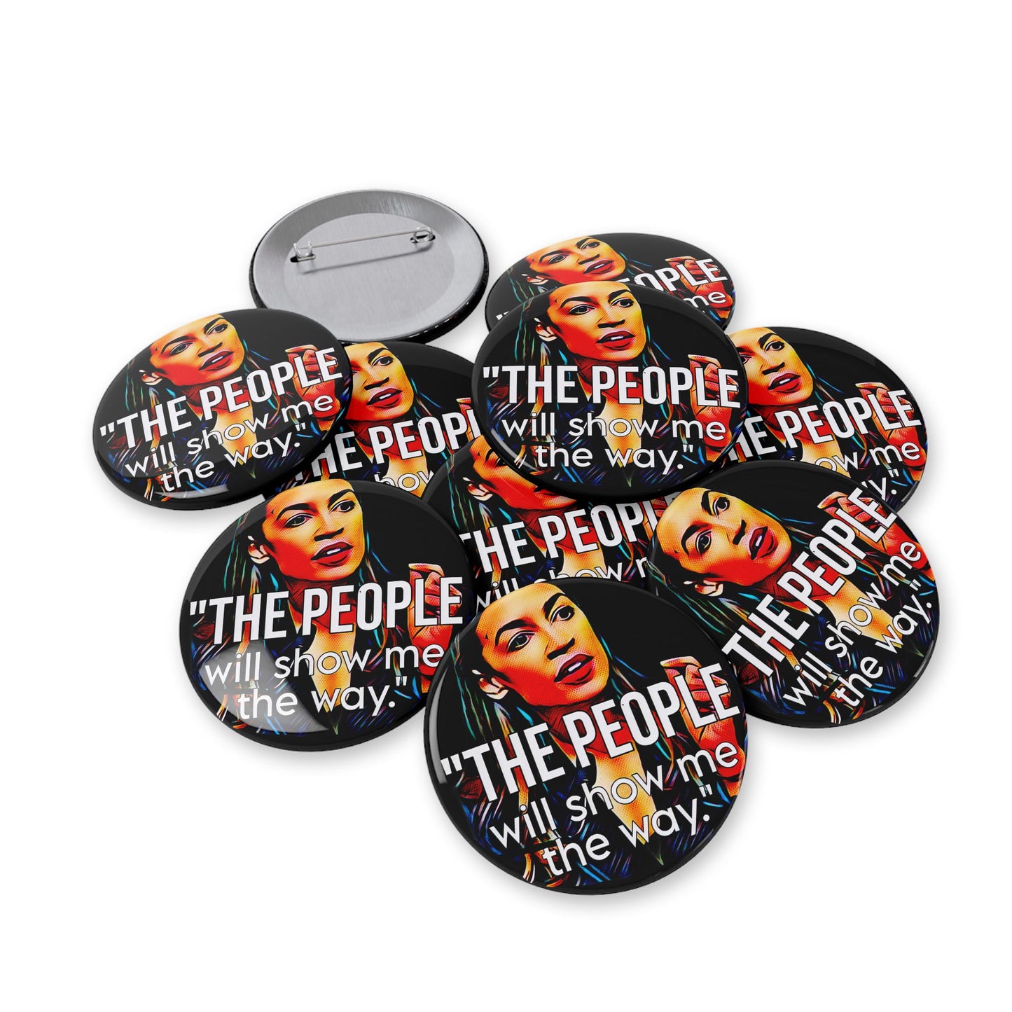 AOC: THE PEOPLE Buttons