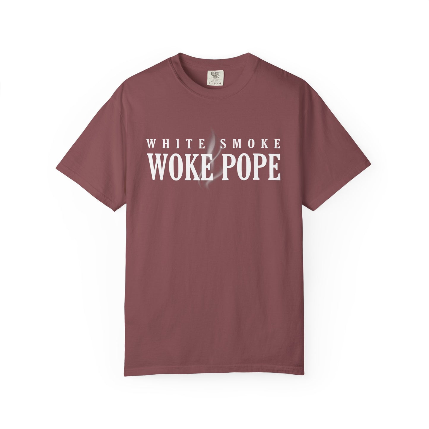 Woke Pope T-Shirt - Unisex Garment-Dyed Tee for Activists