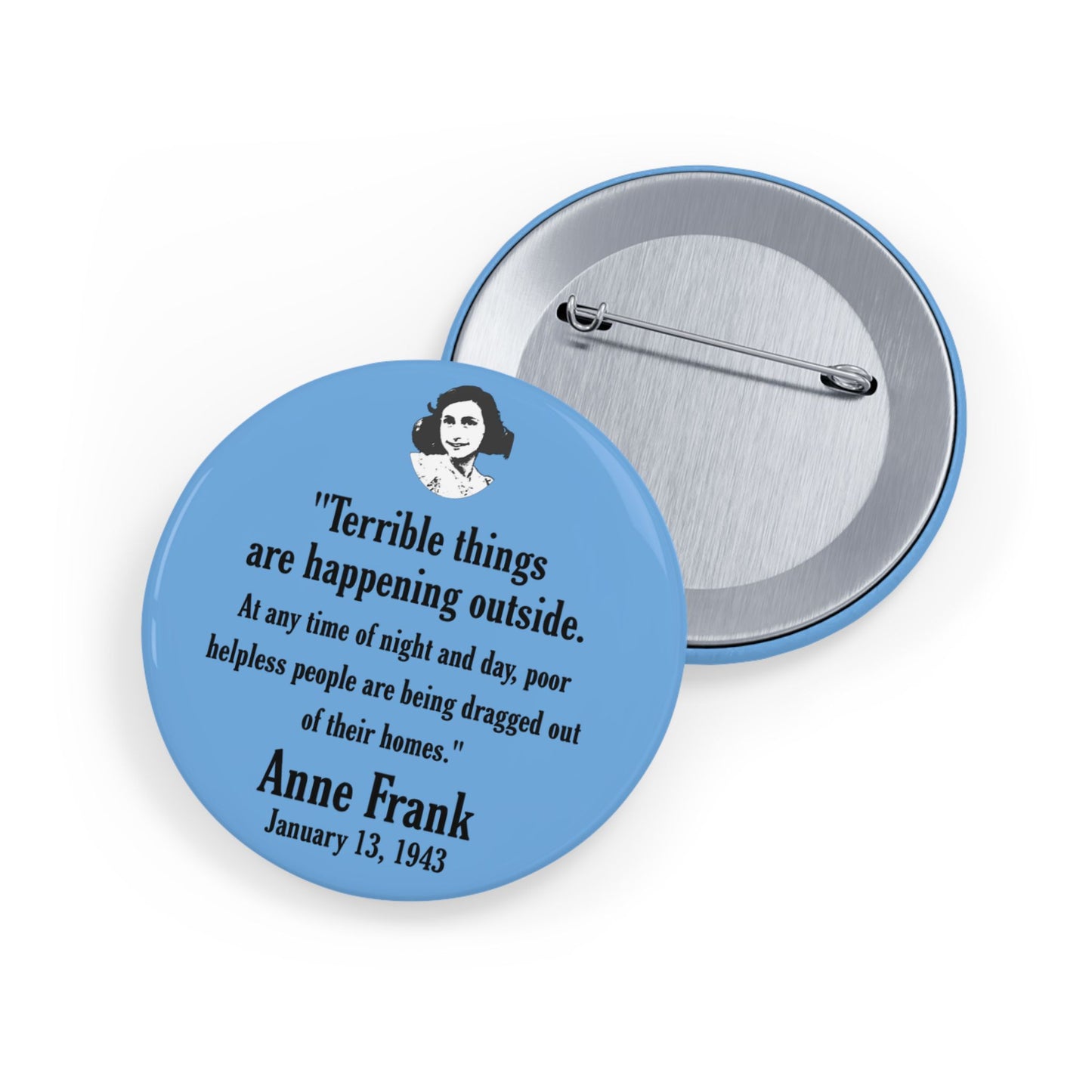 Anne Frank Buttons