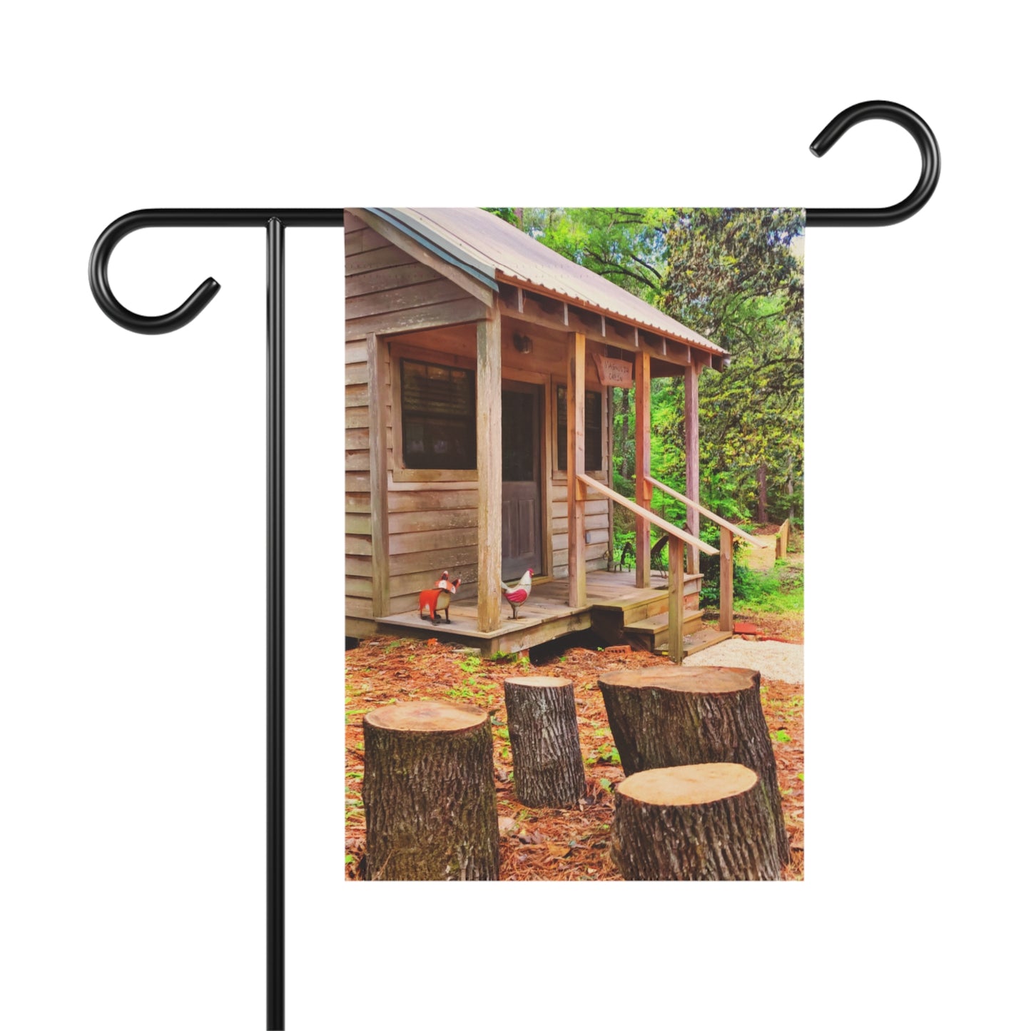 Charming Garden & House Banner for Outdoor Decor