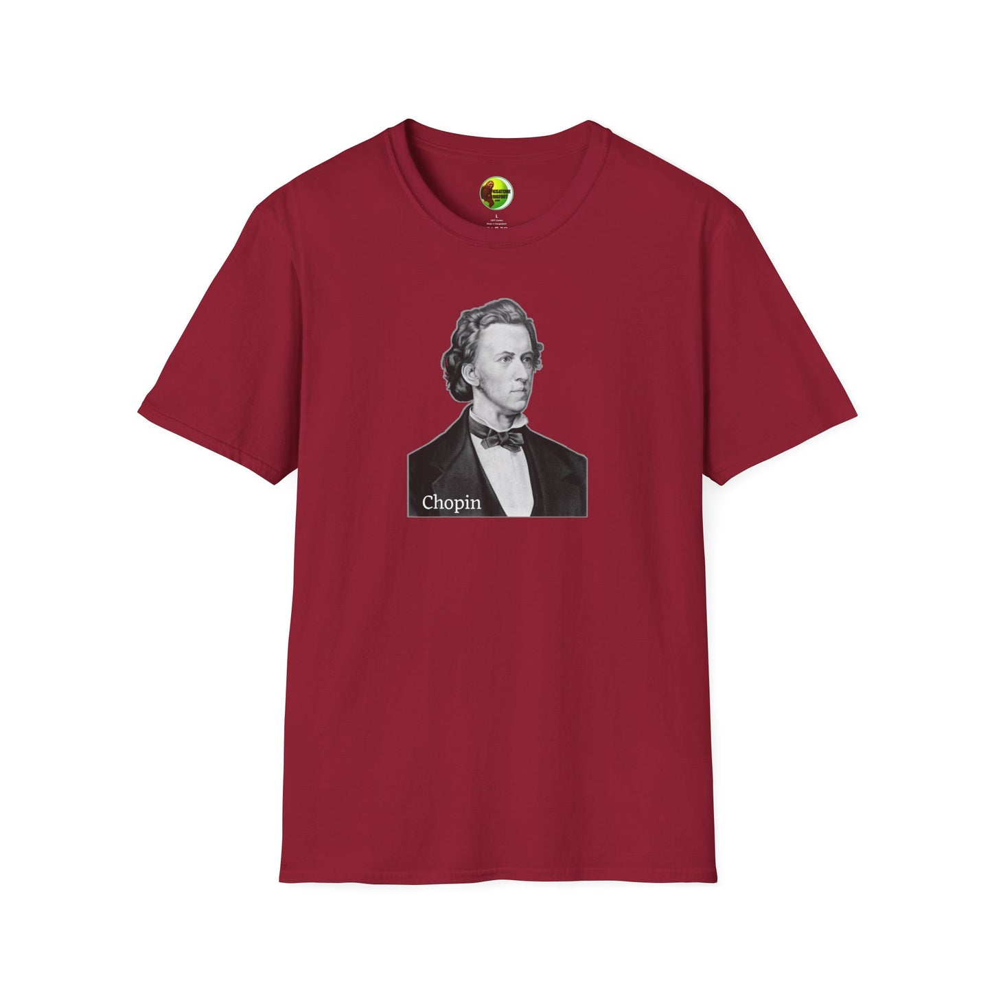 Chopin Unisex Softstyle T-Shirt - Perfect for Music Lovers