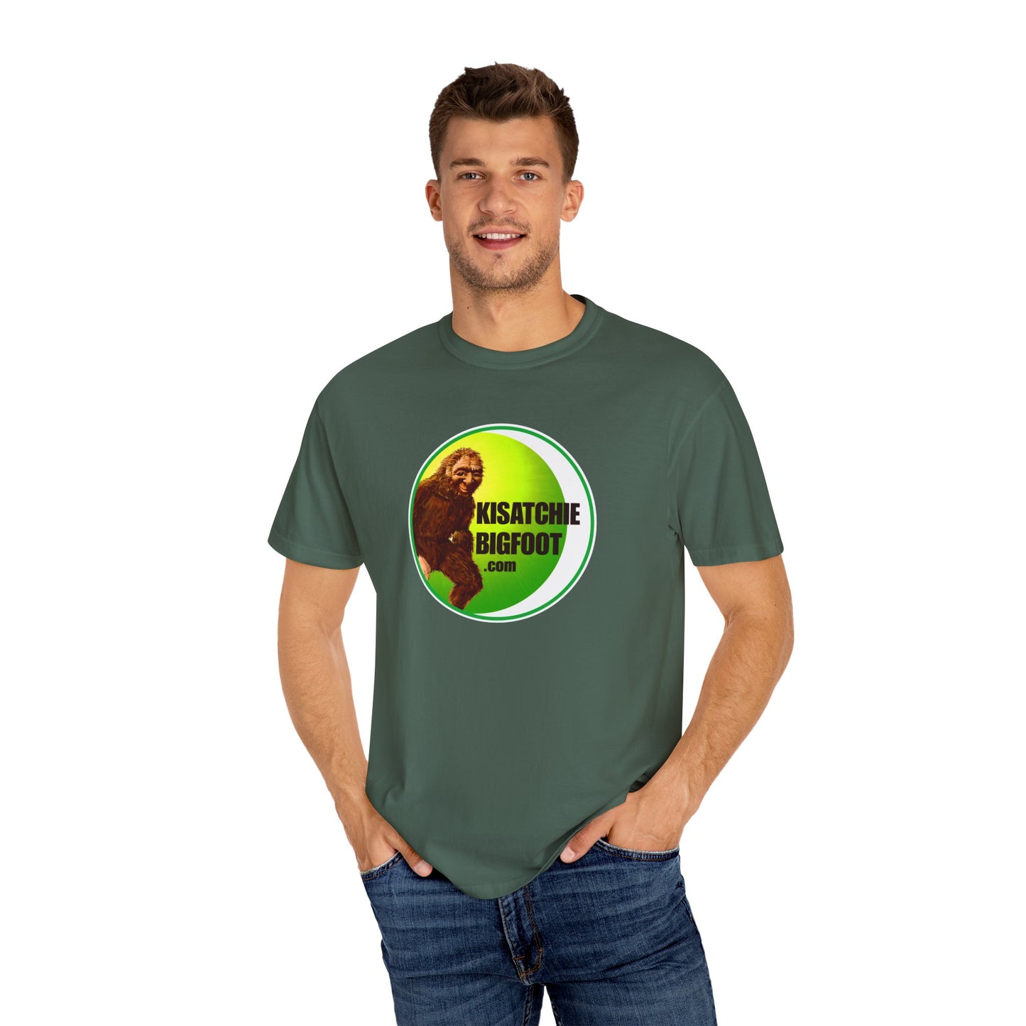 "Kisatchie Bigfoot" T-Shirt - Unisex Garment-Dyed Tee