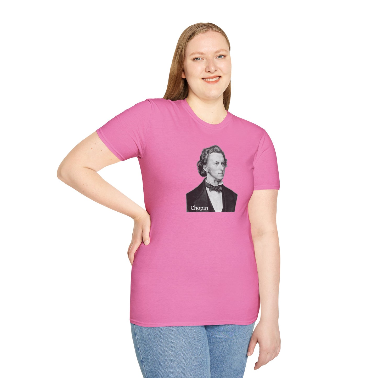 Chopin Unisex Softstyle T-Shirt - Perfect for Music Lovers