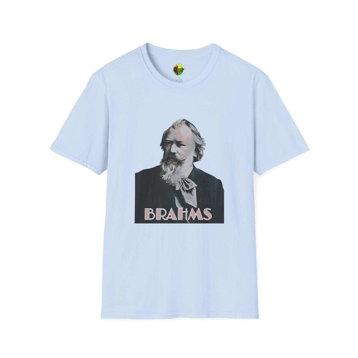 Brahms Unisex Softstyle T-Shirt - Perfect for Music Lovers