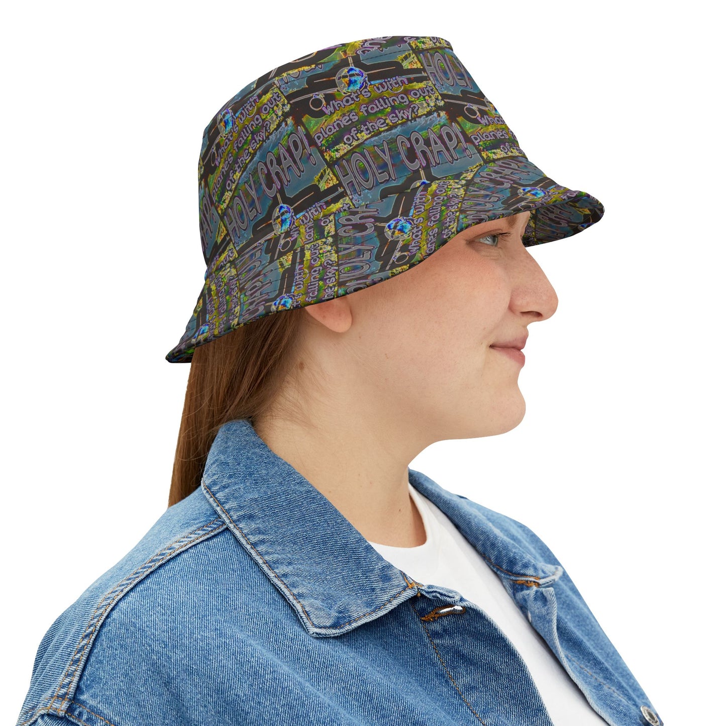 Falling Planes Bucket Hat