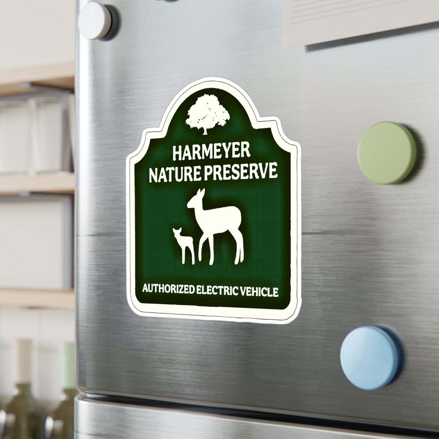 Nature Preserve Vinyl Decals | Eco-Friendly Stickers for Car Windows, Home Decor, Laptop, Gifts for Nature Lovers, Outdoor Enthusiasts