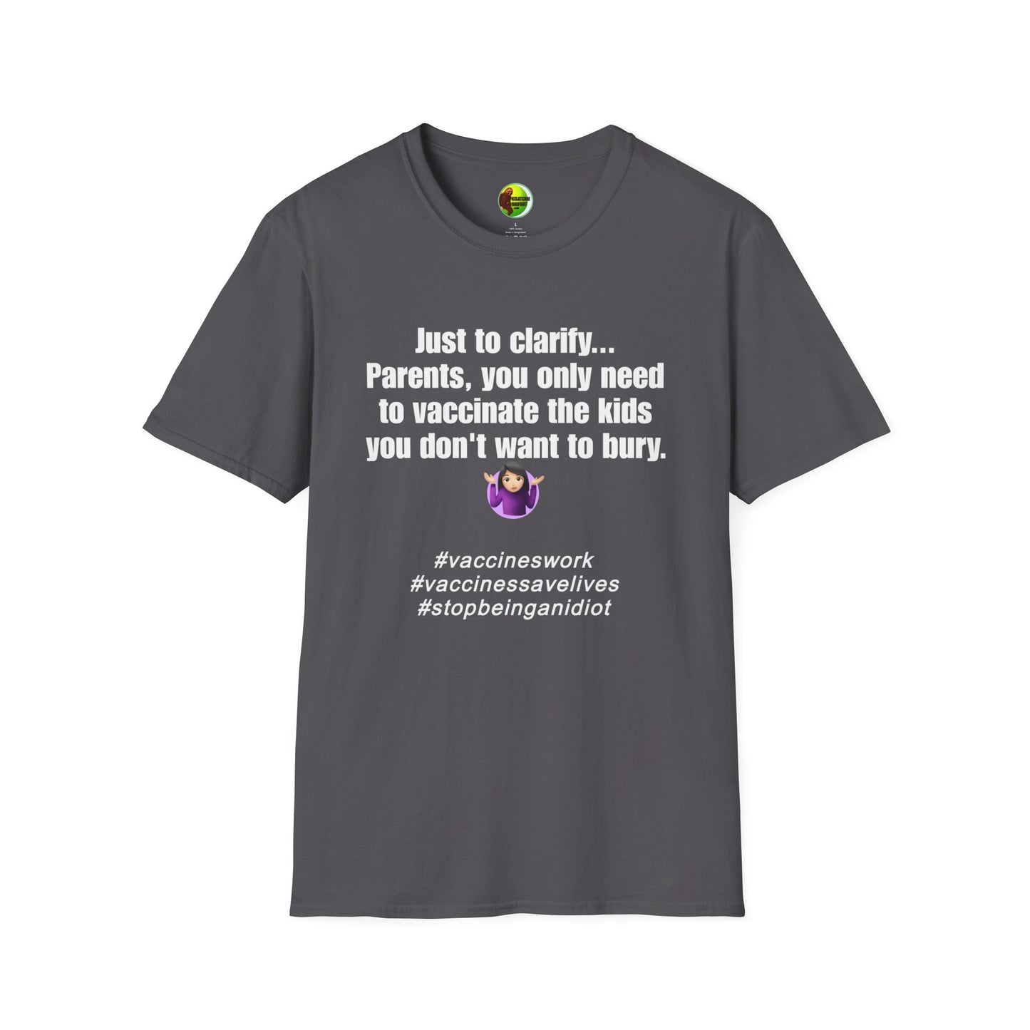 Vaccinate Unisex Softstyle T-Shirt
