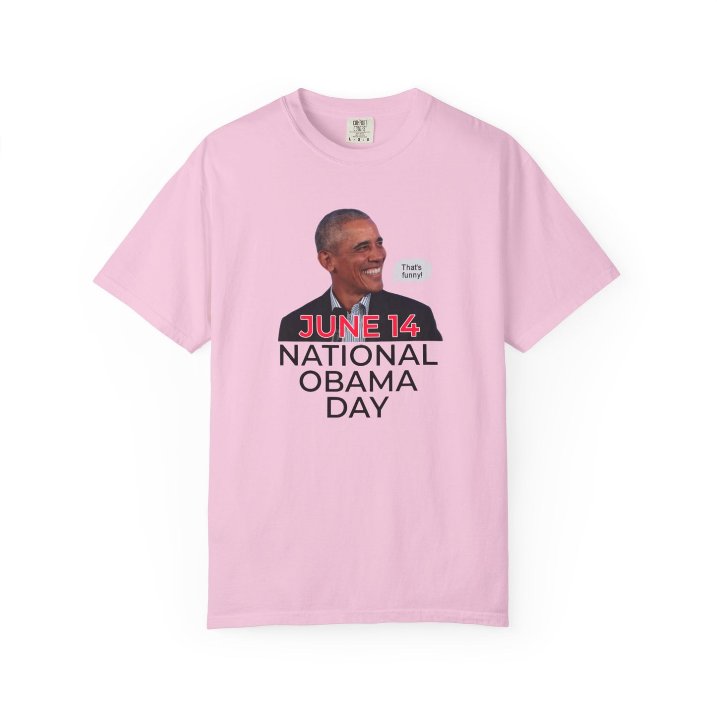 "National Obama Day" T-Shirt - Unisex Garment-Dyed Tee for Activists