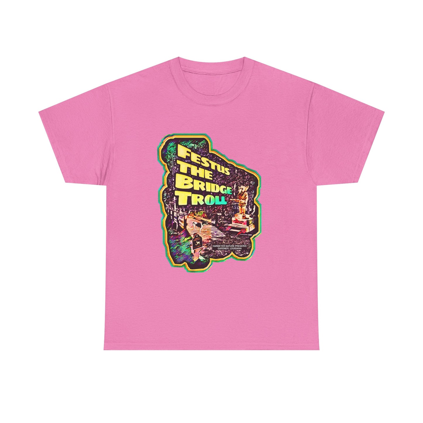 Festus Bridge Troll Unisex Heavy Cotton Tee - Graphic Tee