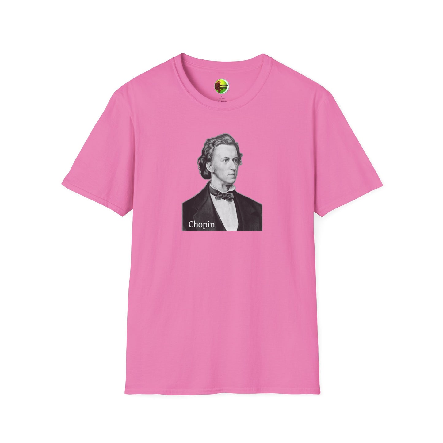 Chopin Unisex Softstyle T-Shirt - Perfect for Music Lovers