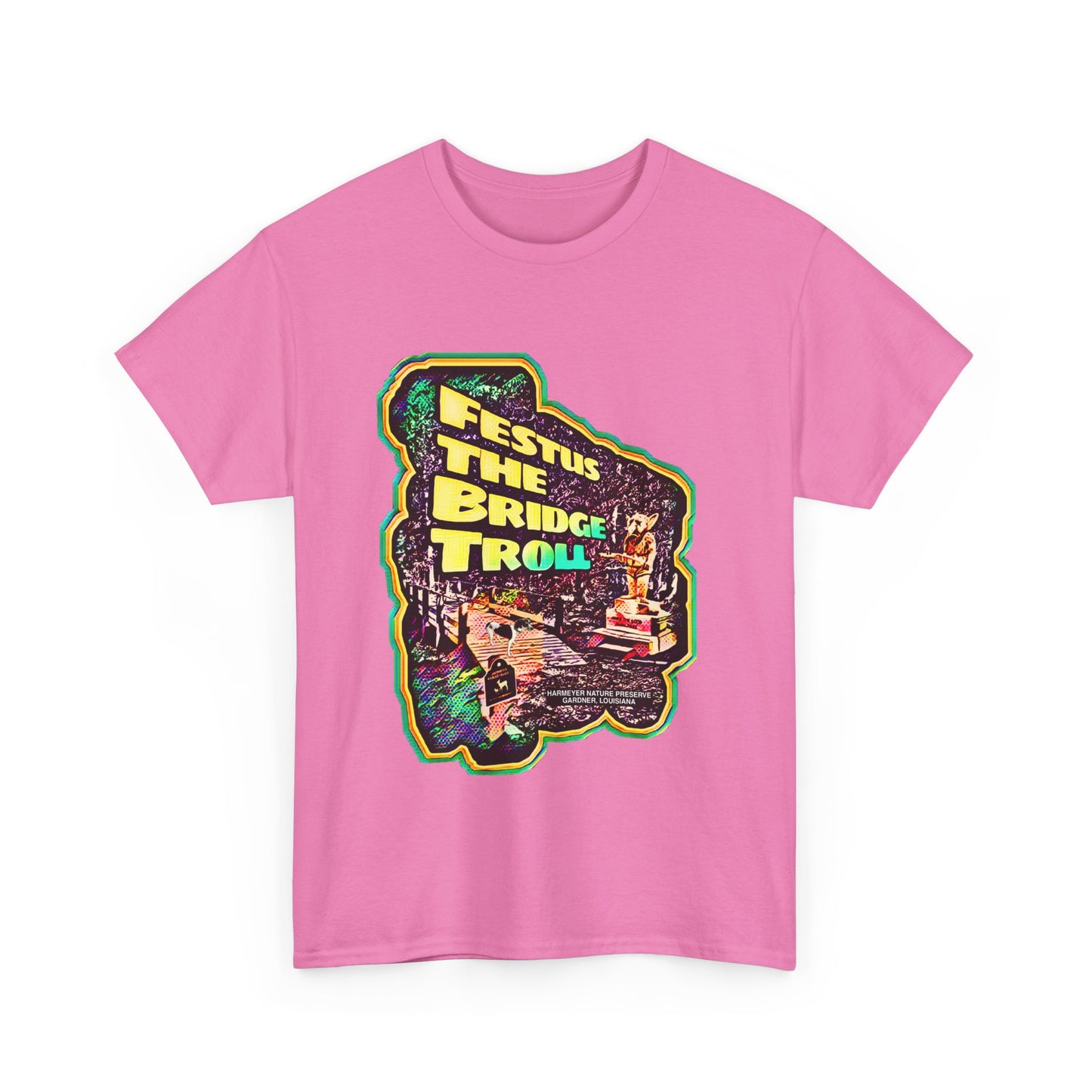 Festus Bridge Troll Unisex Heavy Cotton Tee - Graphic Tee