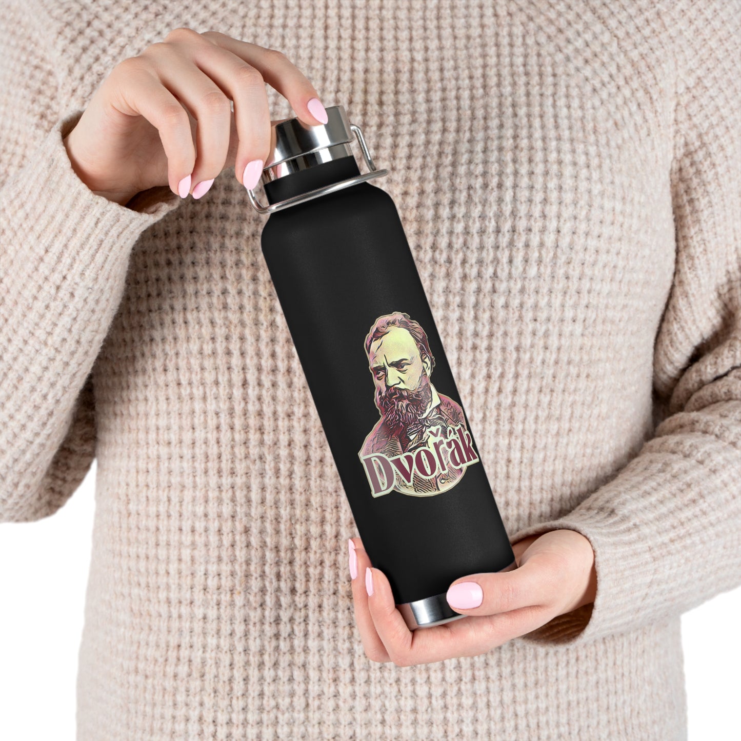 Dvořák Copper Vacuum Insulated Bottle, 22oz