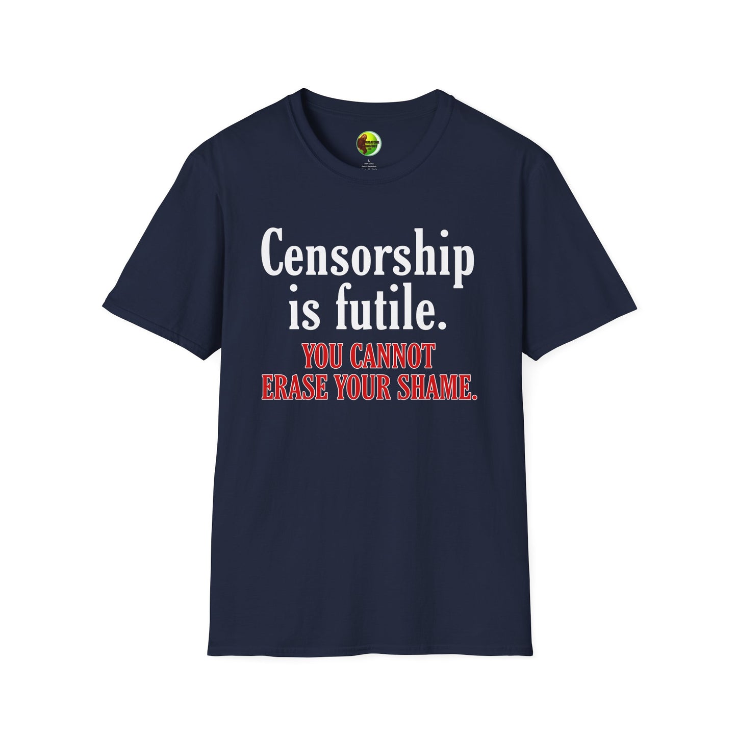 Censorship Unisex Softstyle T-Shirt
