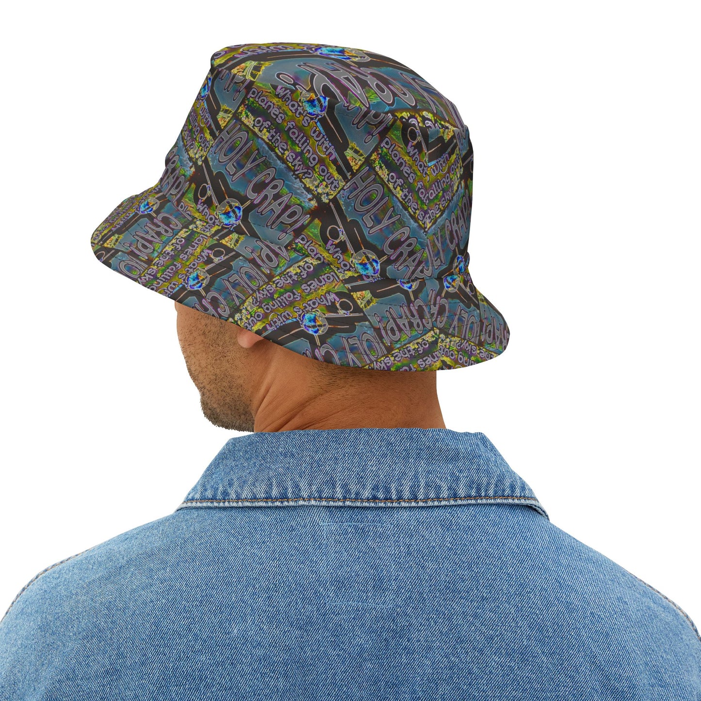 Falling Planes Bucket Hat