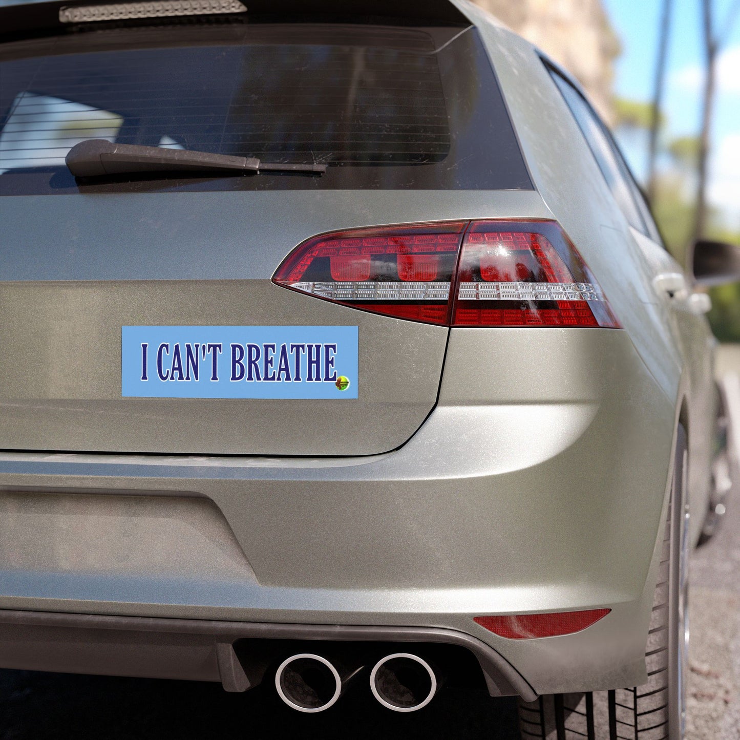 I Can't Breathe Car Magnets