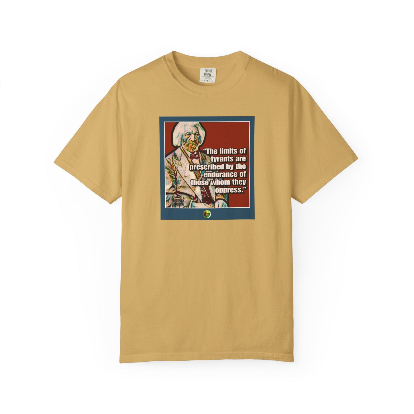 Frederick Douglass T-Shirt - Unisex Garment-Dyed Tee for Activists