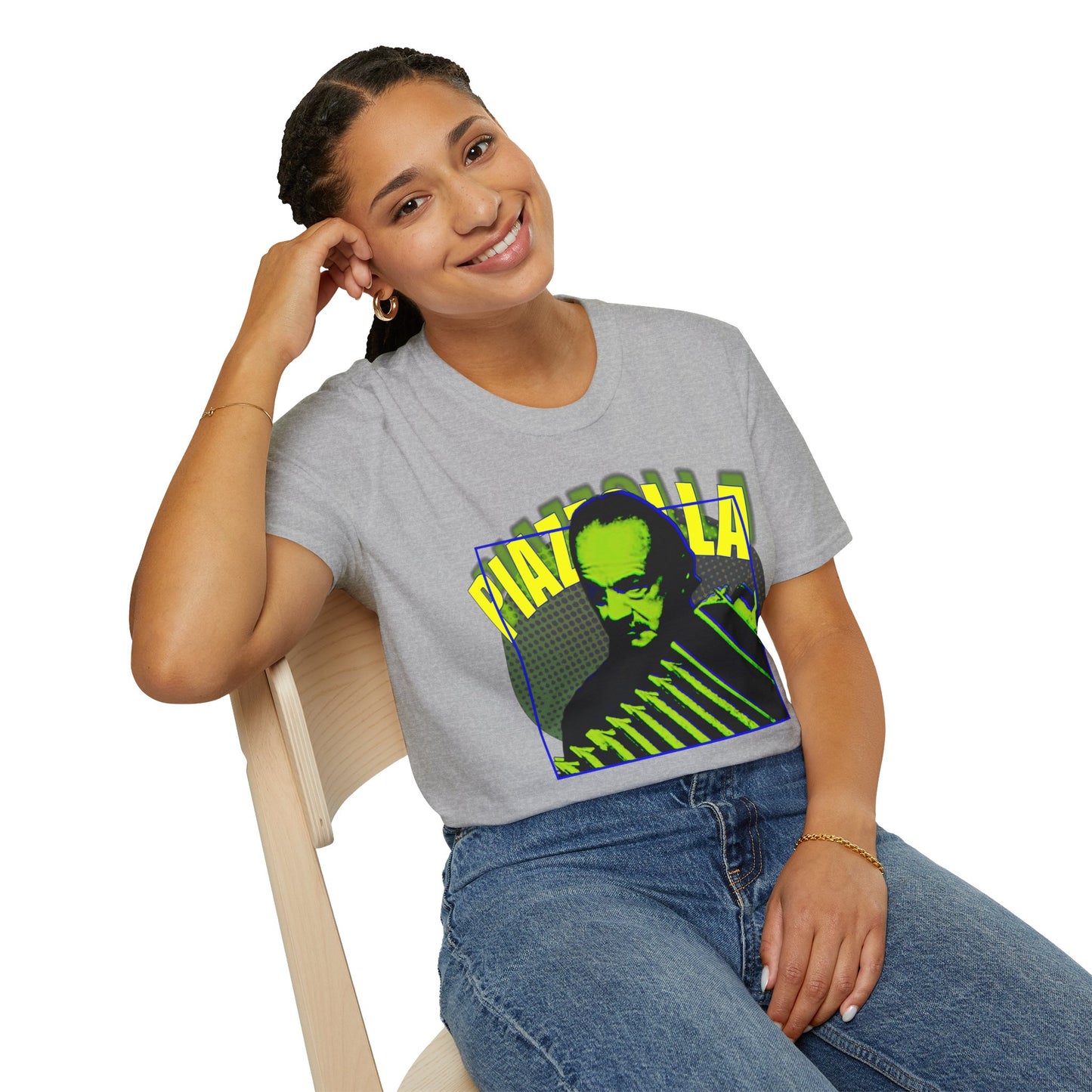 Piazzolla Unisex Softstyle T-Shirt - Perfect for Music Lovers